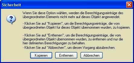 Sicherheitsdialog